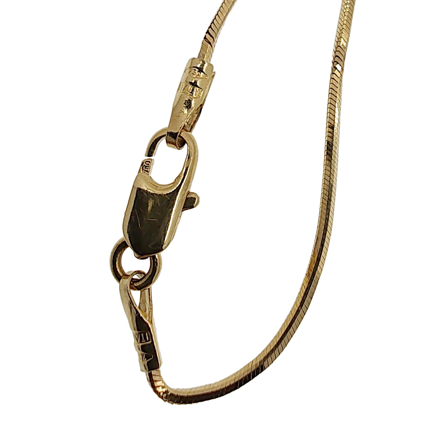 Diamond Inset Golden South Seas Pearl Slide 18K Gold Necklace