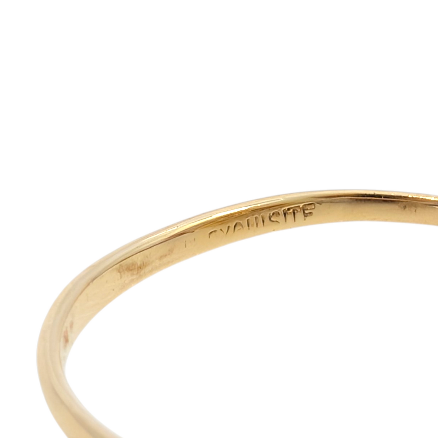 14KY Double Pearl Ring with Diamonds