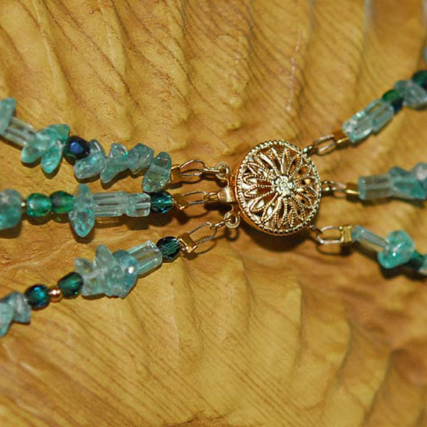 Apatite & Egg Necklace