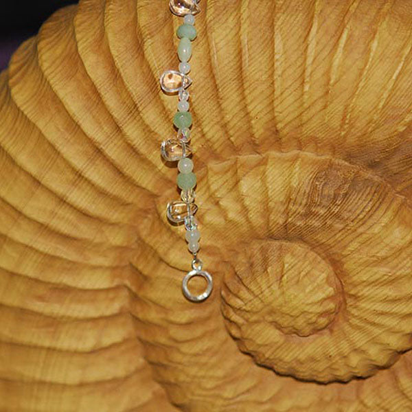Aventurine & Tear Drop Bracelet