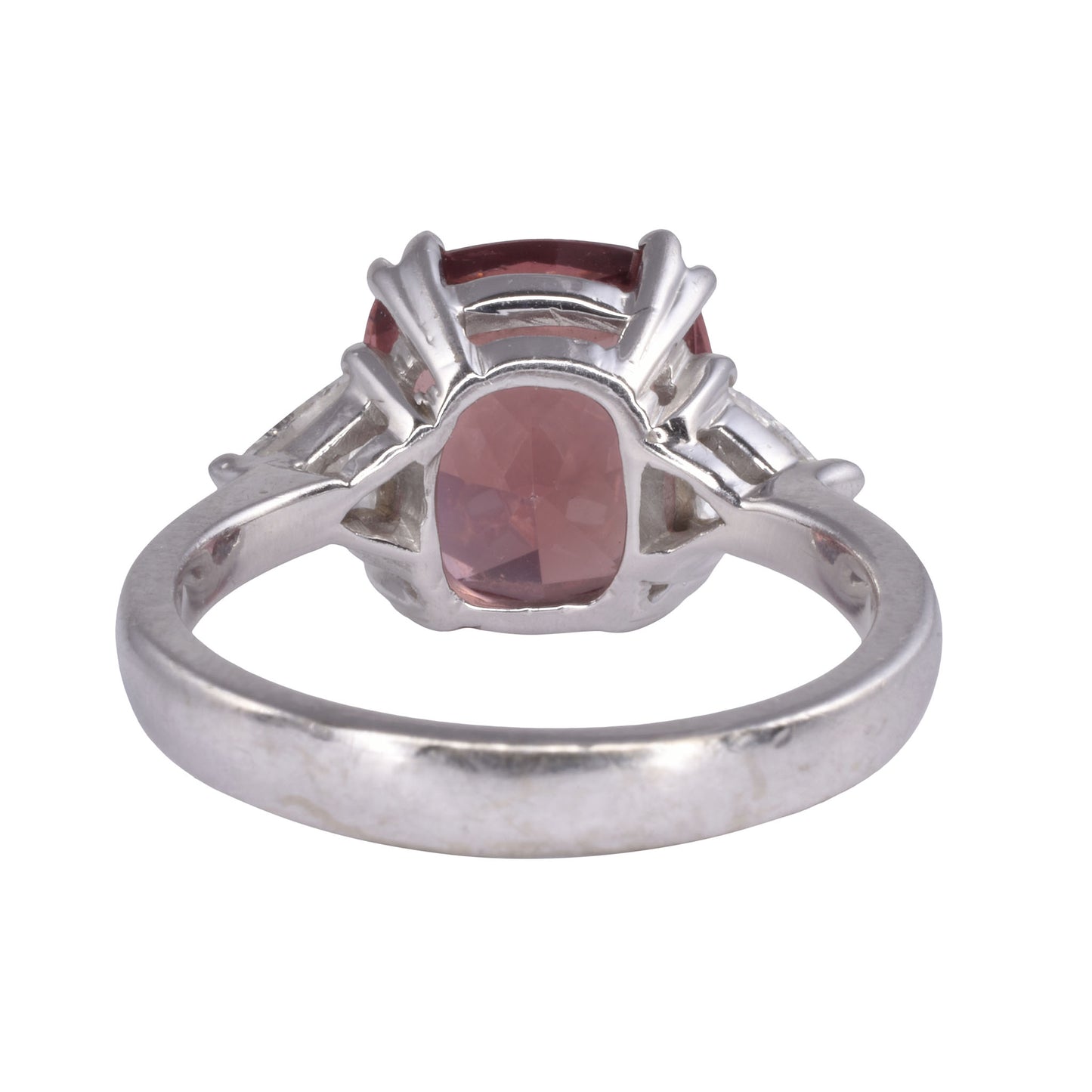 Malaya Garnet White Gold Ring