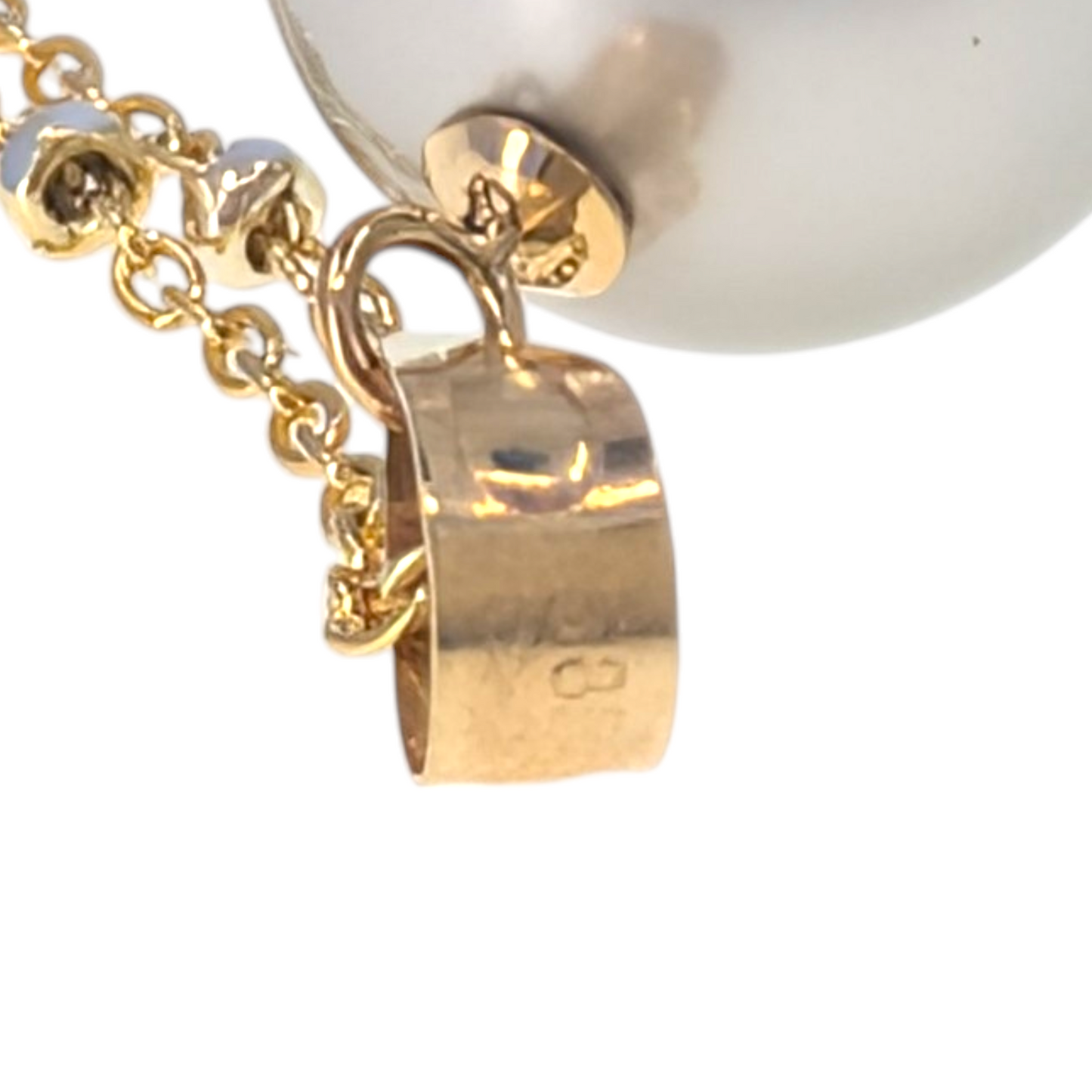 Silver Tahitian Pearl Gold Filled Necklace