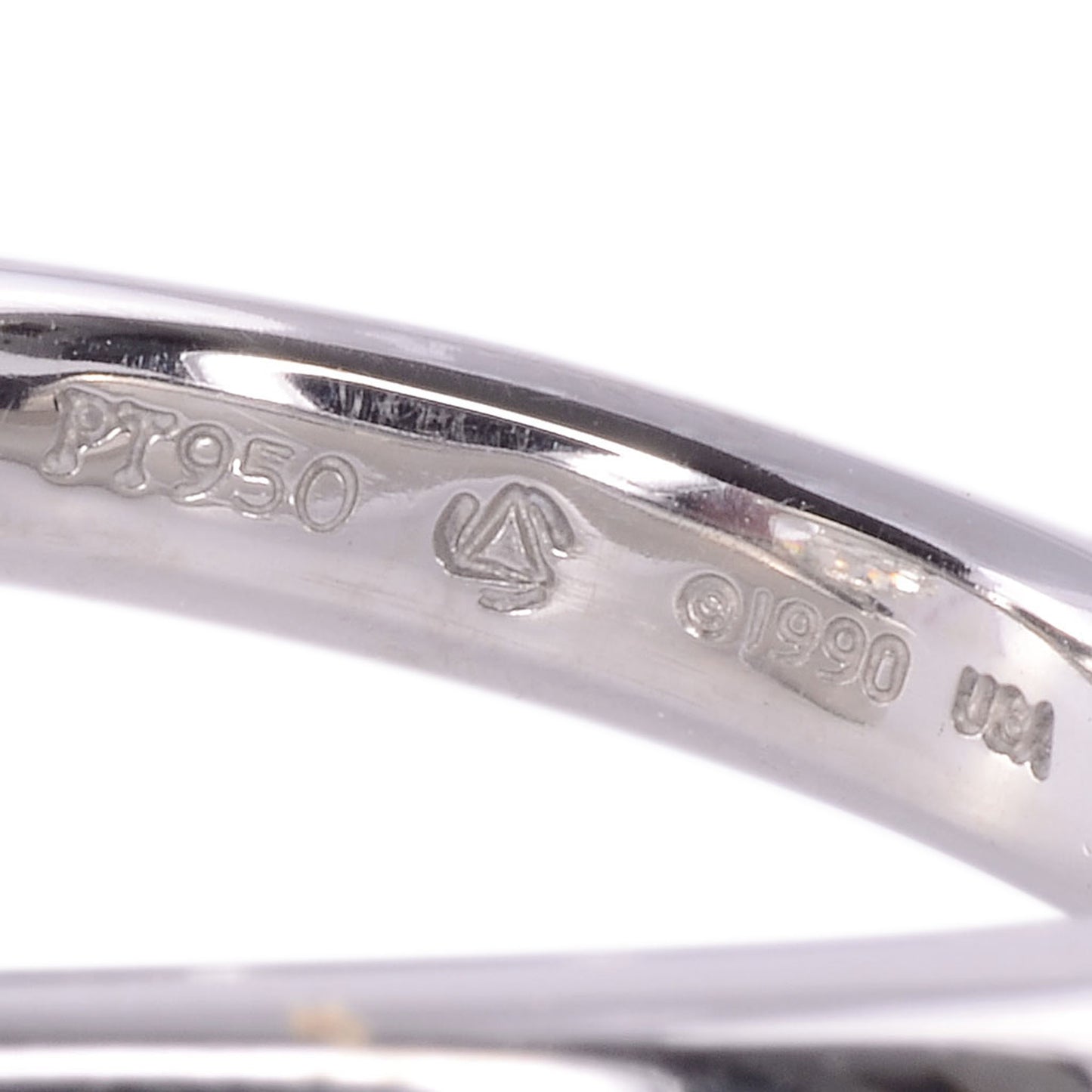 Signed Steven Kretchmer 1.00 Carat VS1 Pear Brilliant Diamond Platinum Helix Engagement Ring