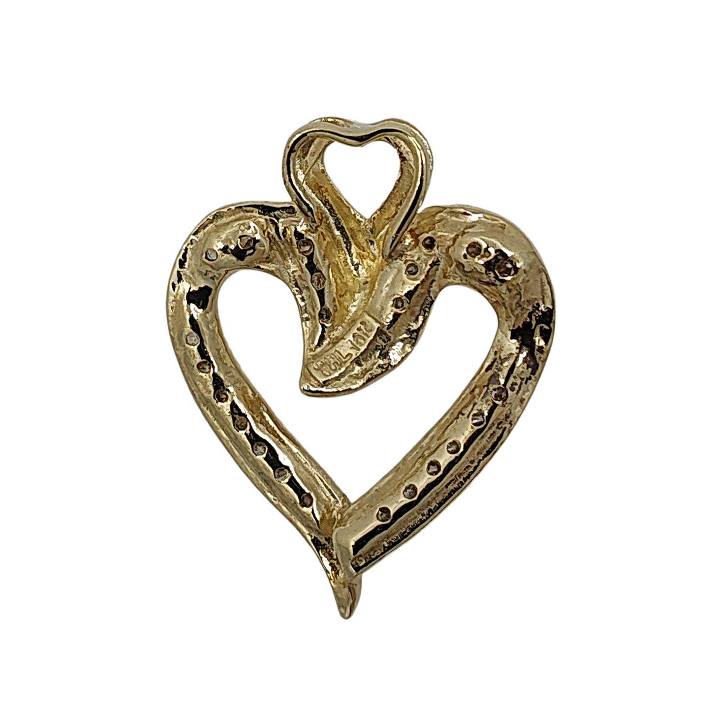 .33 CTW Diamond Heart Pendant