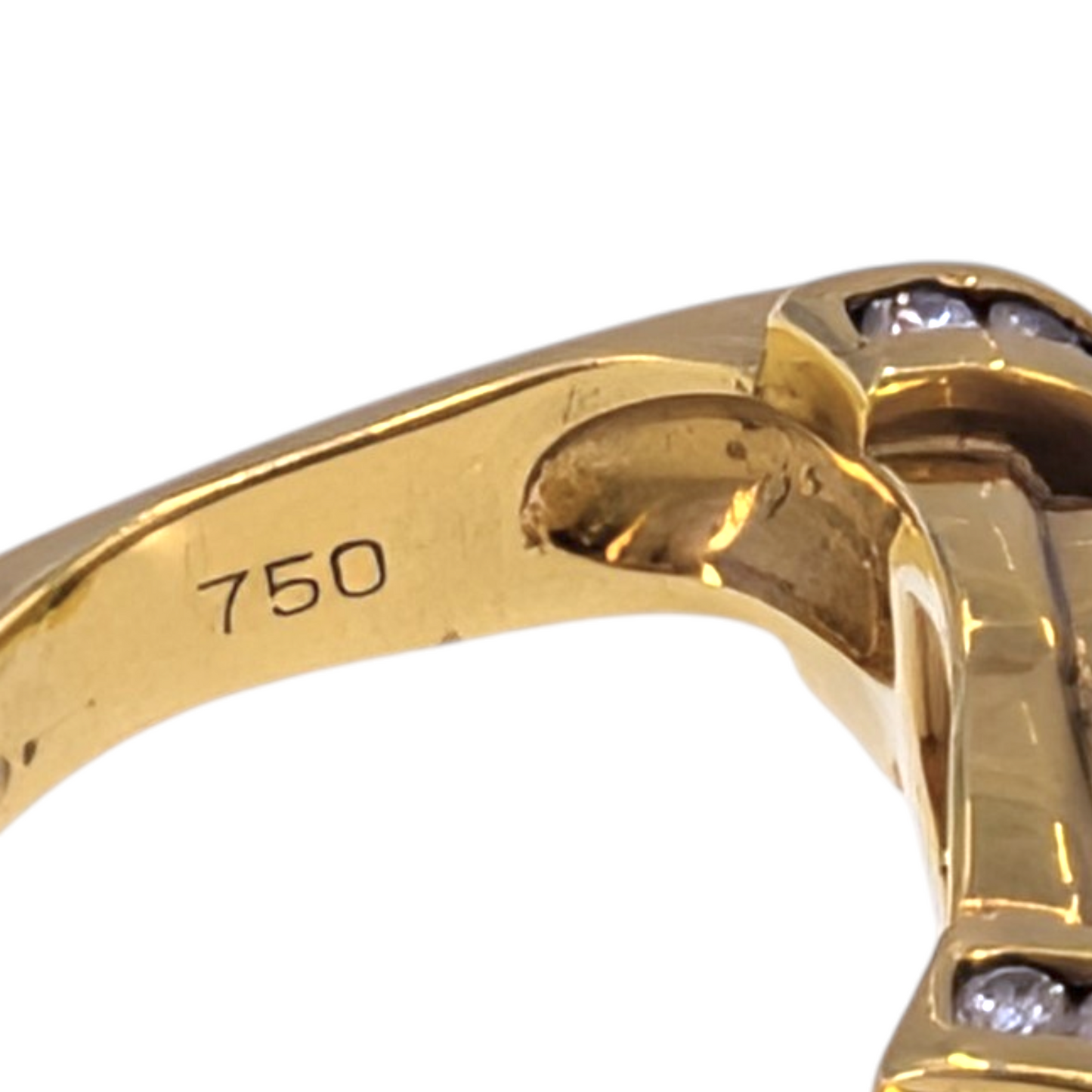 18K Gold Peridot Heart Ring