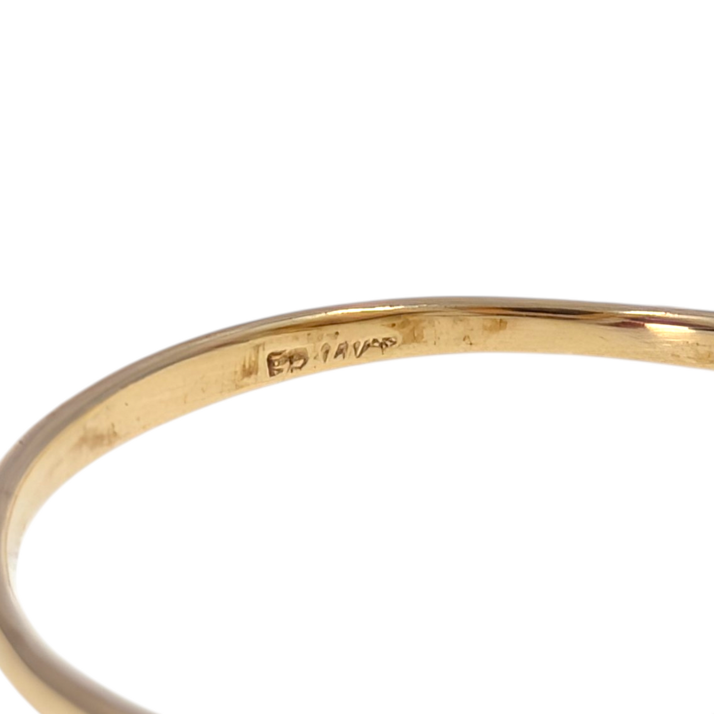 14KY Double Pearl Ring with Diamonds