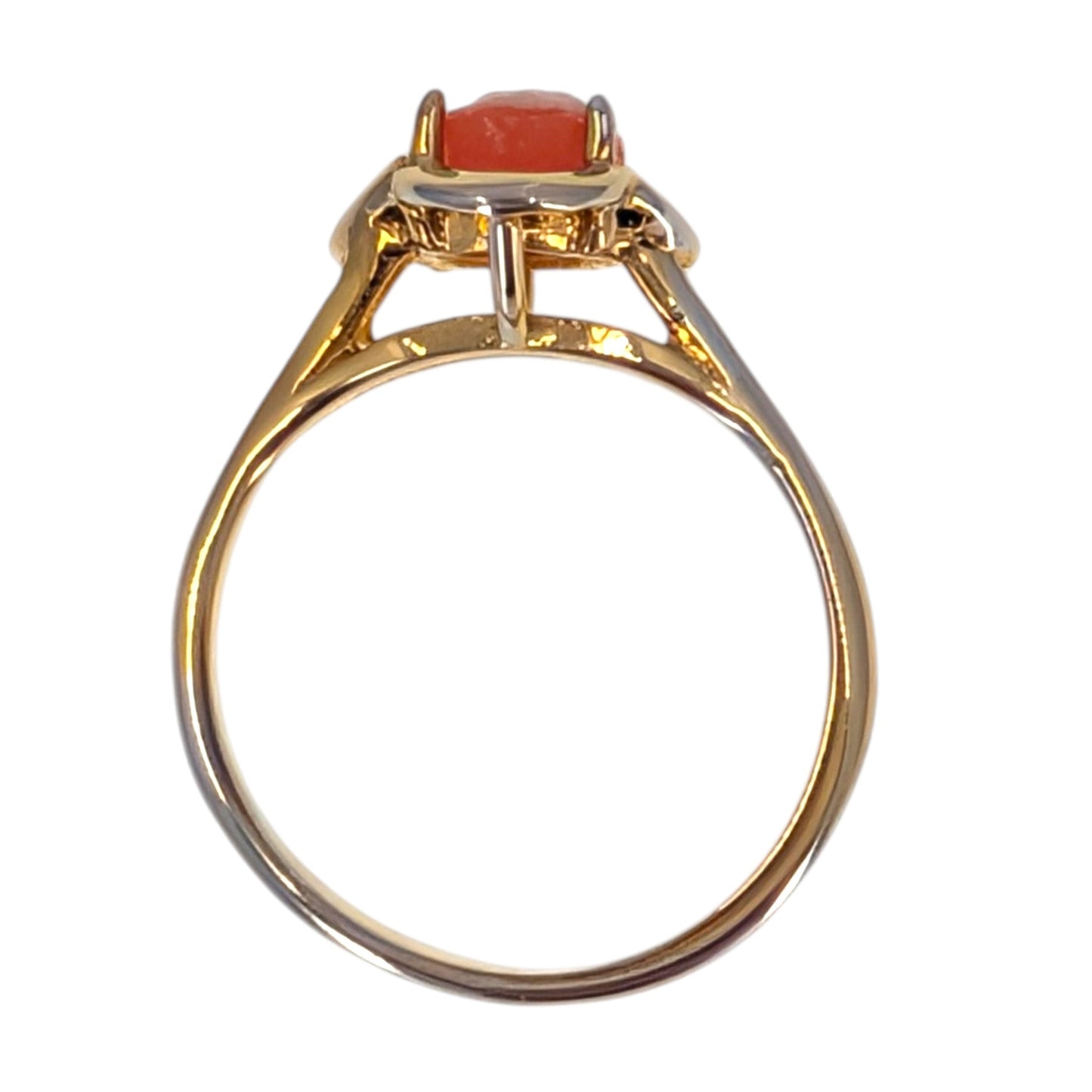 Vintage 18K Gold Cameo Ring