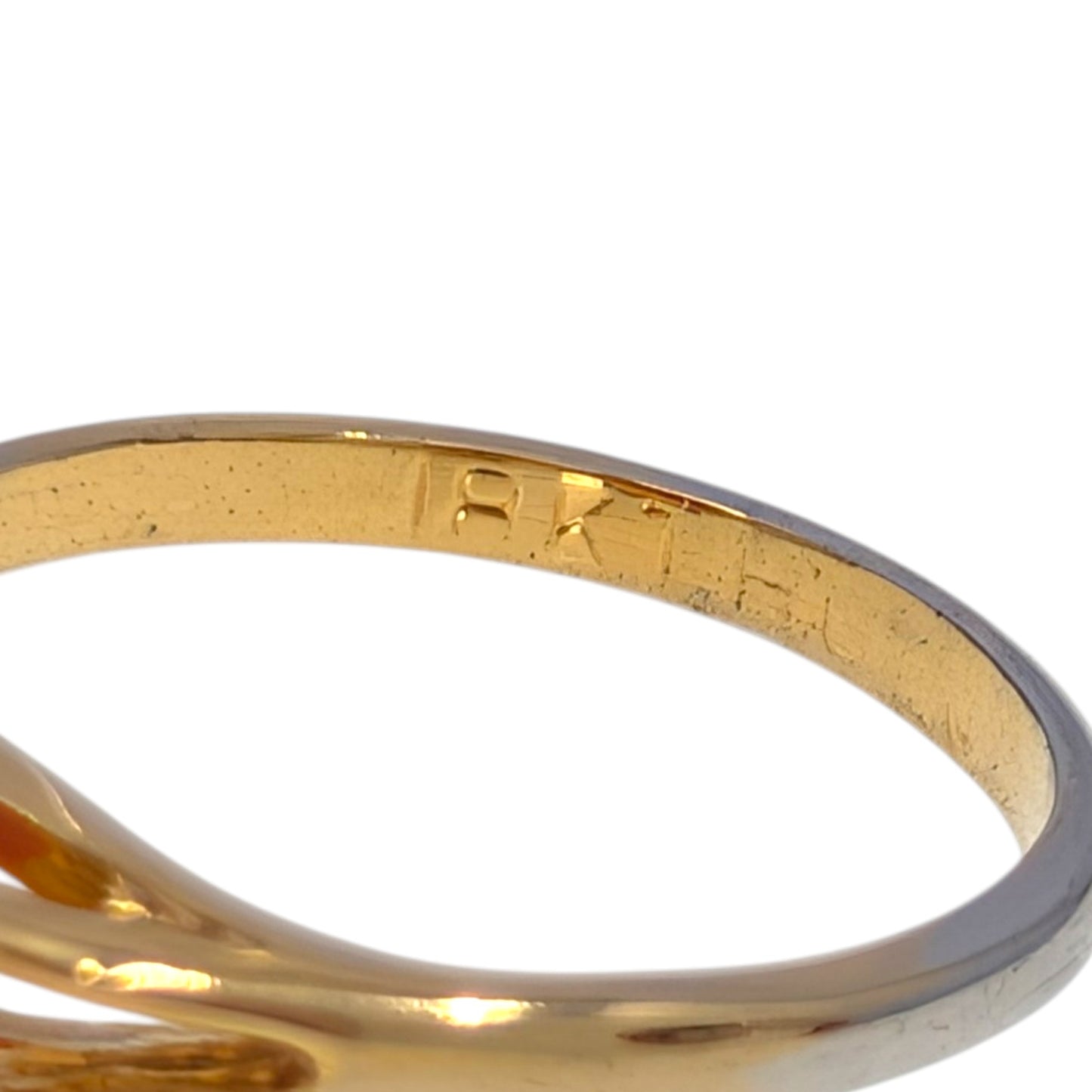 Vintage 18K Gold Cameo Ring